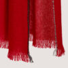 Chal de lujo cashmere rojo