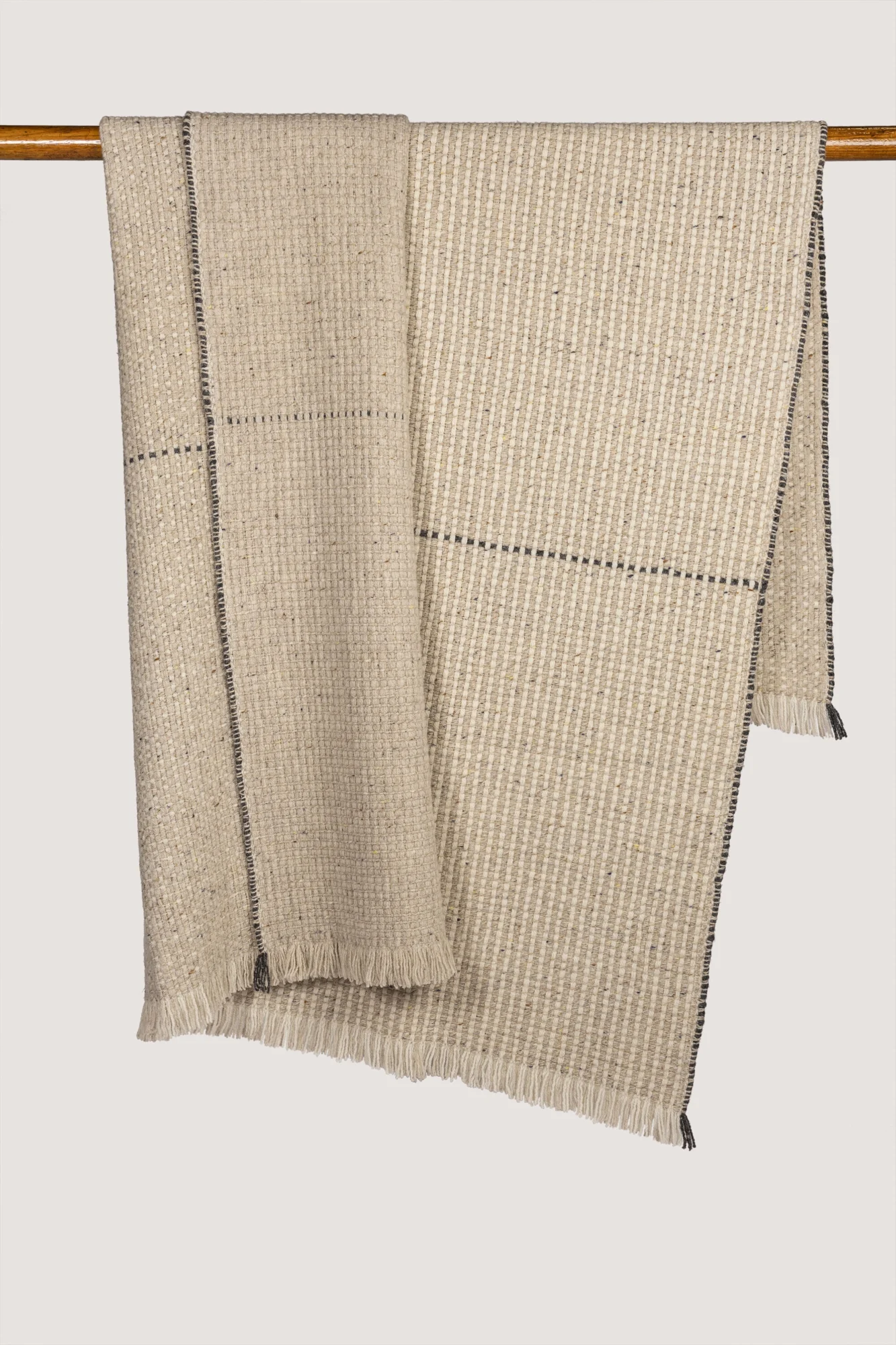 Plaid Zeid lana cashmere y merino