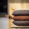 Diseño cojines de cashmere colección ASPEN cuadros
