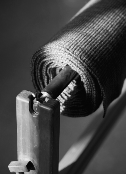 Plaids tejidos de la colaboración de Teixidors x John Pawson