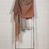 Poncho lana merino color cobre