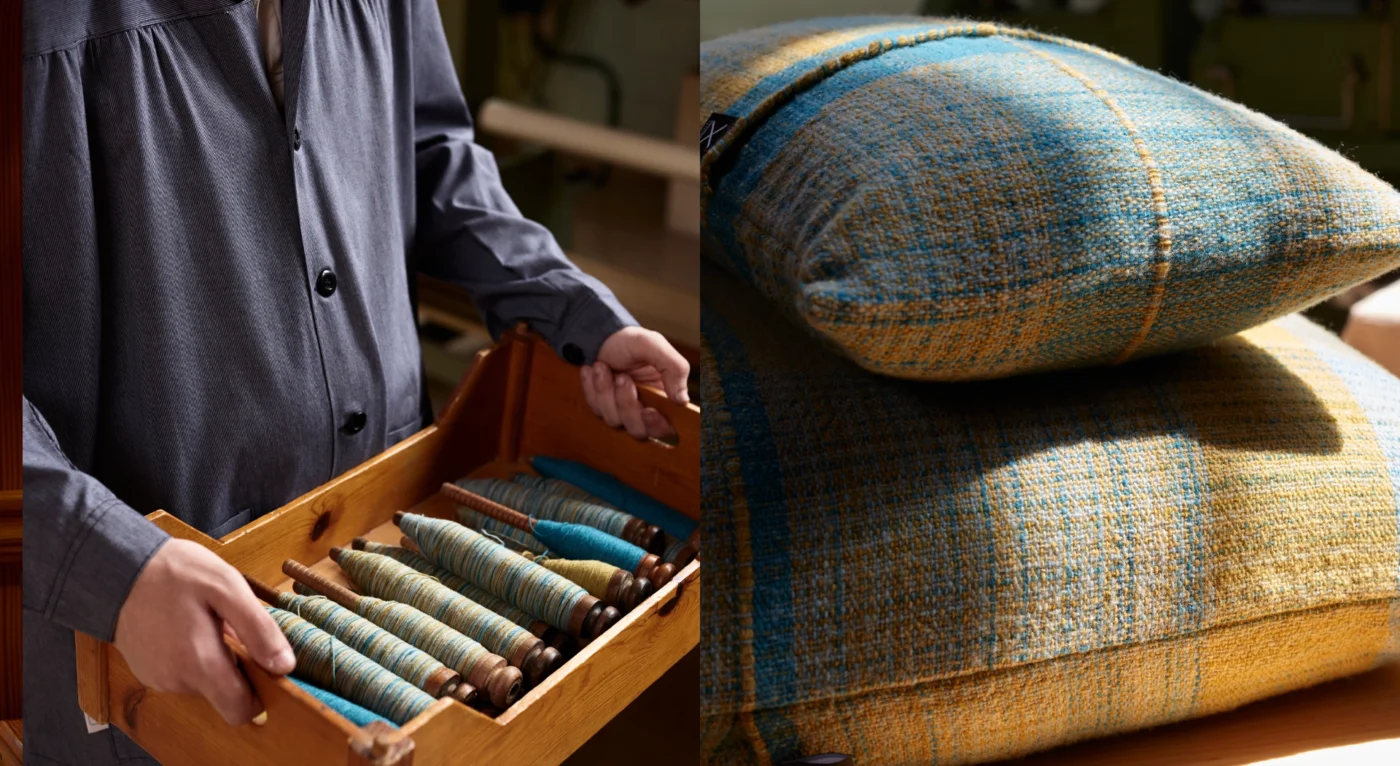 coleccion de lana merina Moodern mantas de diseño