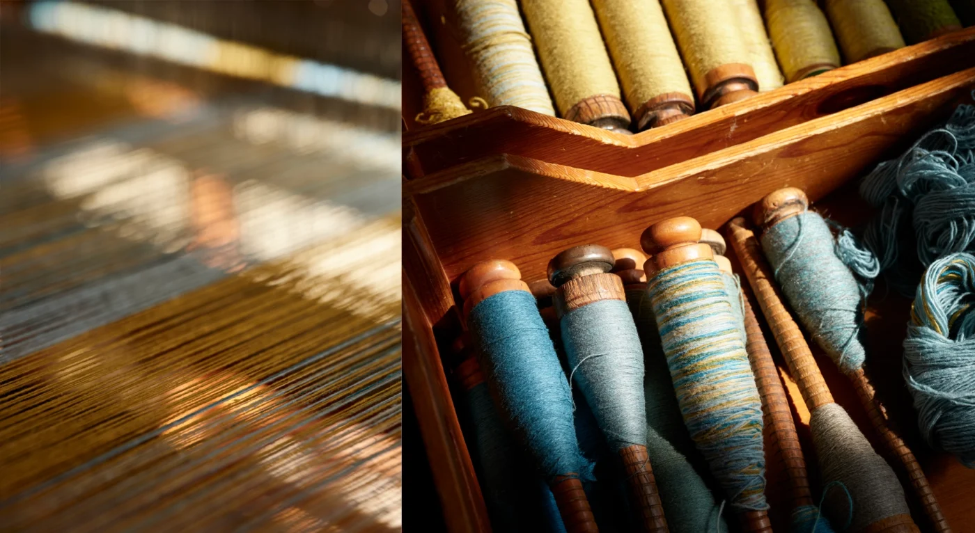 telar manual fabricacion artesanal de mantas