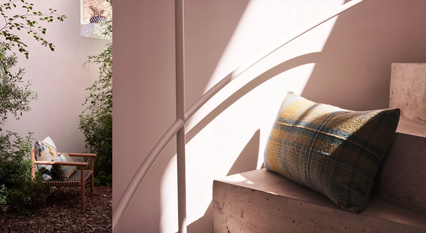 colecciones de mantas de diseño lana merina