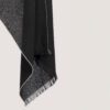 Chal negro cashmere