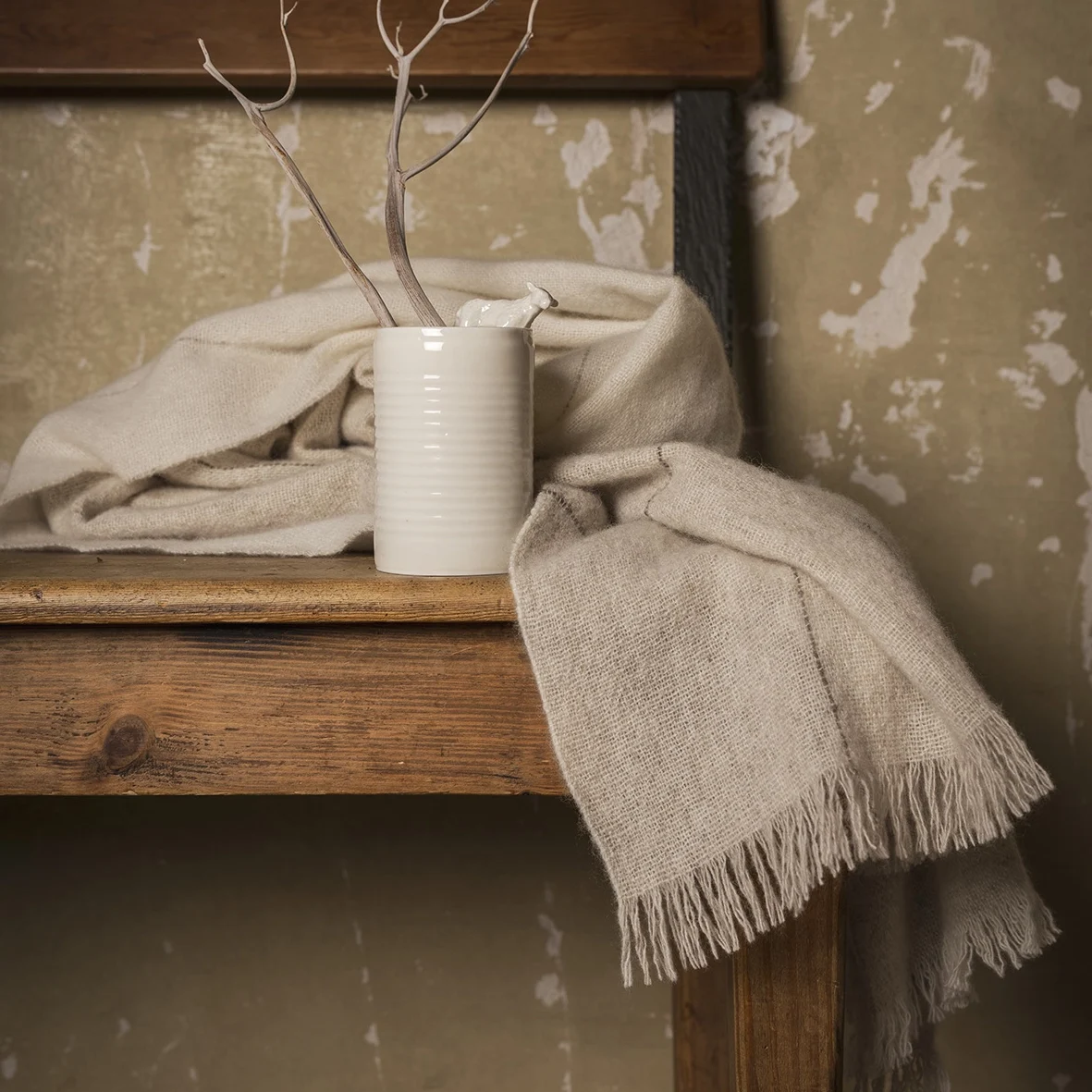 Chal Baatsa cashmere y baby yak tono natural