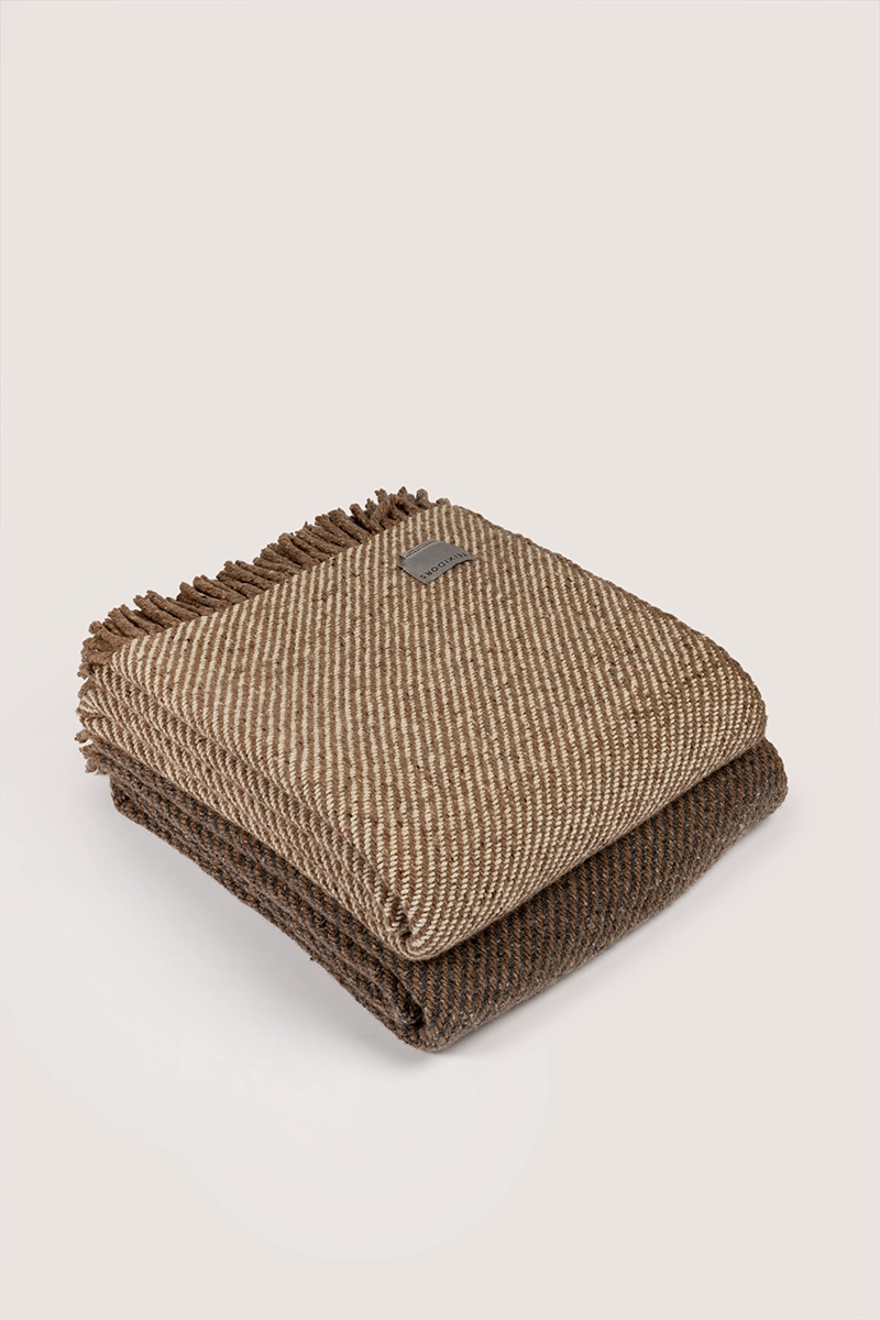 manta lana merina coleccion verona diseño montaña